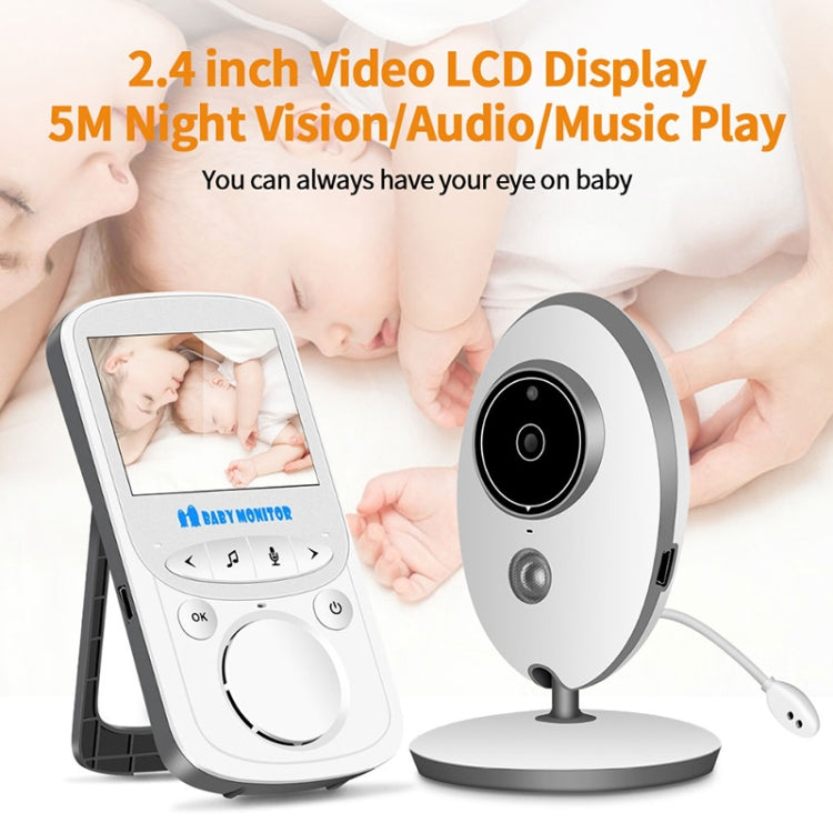 VB605 2.4 inch LCD 2.4GHz Wireless Surveillance Camera Baby Monitor, Support Two Way Talk Back, Night Vision, VB605 VB605 2.4 inch LCD 2.4GHz Wireless Surveillance Camera Baby Monitor, Support Two Way Talk Back, Night Vision, VB605